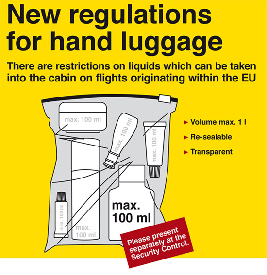 uk air travel liquid restrictions