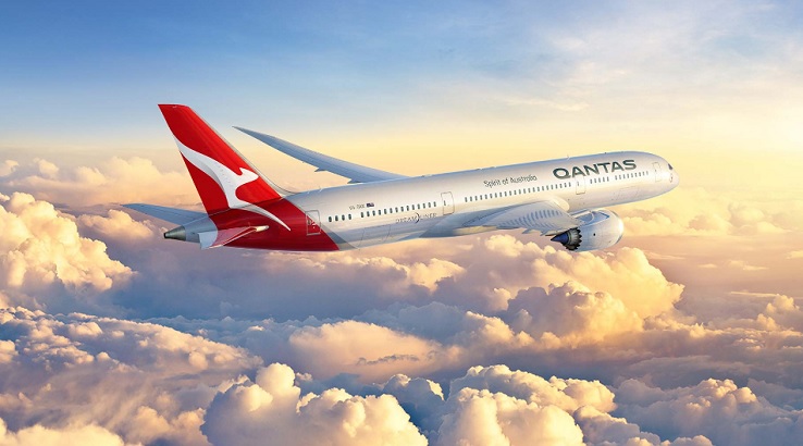 First direct flight from London to Perth with Qantas airline