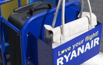 Novità nel mondo Ryanair: bagaglio da 10kg da registrare